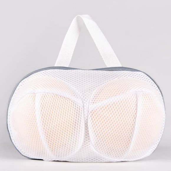 Mesh Laundry Bag Anti-deformation Handle Zipper Bag - Picture 3 of 5